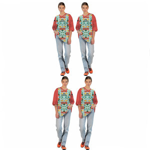 เสื้อยืดผู้หญิงใส่สบาย ผลิตสำหรับการสั่งซื้อจำนวนมากและพิมพ์โลโก้ เสื้อยืดผู้หญิง - Product Image 6