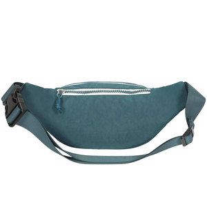 Sacs banane personnalisés de haute qualité, sacs à bandoulière à faible MOQ, sacs de voyage respirants avec logo imprimé et fermeture éclair, ajustables - Product Image 1