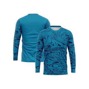 เสื้อยืดแขนยาวสำหรับบาสเกตบอล ฟุตบอล ยิงปืน ราคาประหยัด สำหรับผู้ใหญ่และเด็ก - Product Image 1