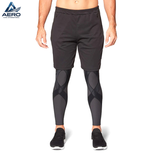 New Trendy OEM ODM Engineered Support <b>Tights</b> <b>for</b> Active Training & Recovery Premium Quality <b>Men's</b> <b>Compression</b> Leggings - Product Image 2