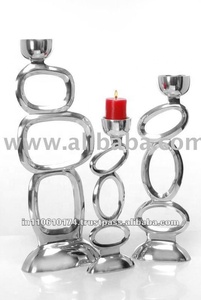 Bougeoir votif en verre de forme ronde de vente chaude bougeoir décoratif de Noël - Product Image 2