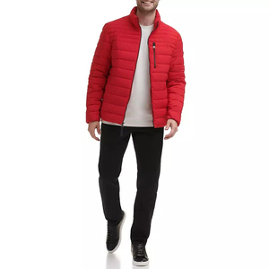 Veste matelassée pour homme de haute qualité à prix raisonnable pour le streetwear, vente en gros, vêtements légers personnalisés, veste matelassée coupe-vent pour homme - Product Image 2