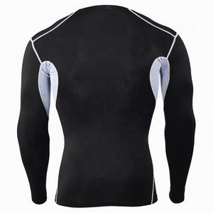 Rashguard ชุดกีฬาทางน้ำแขนยาวสำหรับผู้ชาย,ชุดป้องกันผื่นแห้งเร็วแบบกำหนดเอง - Product Image 6