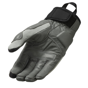 Full <b>Finger</b> Racing Gloves Black Leather Non Slip Adjustable Wrist <b>Strap</b> Unisex Outdoor Activities - Product Image 3