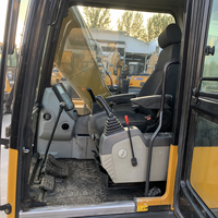 Excavatrice hydraulique d'occasion XE135D avec moteur puissant et godet