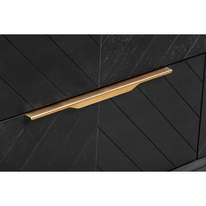 Cómoda de Madera Natural Colección GALAXY con 4 Cajones, Mueble de Almacenamiento para Dormitorio, Estilo Contemporáneo, Cajones Espaciosos - Product Image 5
