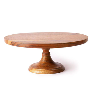 Support à gâteau en bois de haute qualité, personnalisable, pour mariage, présentoir rond pour cupcakes - Product Image 5
