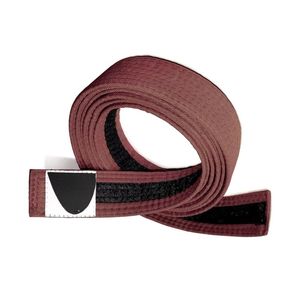 Cinturón de Artes Marciales Marrón con Hebilla Metálica, Correa Funcional de Algodón con Costuras Reforzadas, Cinturón Profesional para Grados - Product Image 2