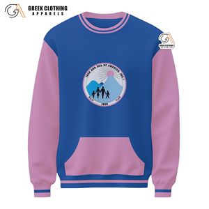 แจ็คแอนด์จิลออฟอเมริกา 2011 เสื้อสเวตเชิ้ตคอกลมผ้าเชนิลล์ พรีเมี่ยมฟลีซ ชุดนักกีฬามหาวิทยาลัยกรีก DST คลาสสิค เฮอริเทจ ท็อป - Product Image 1