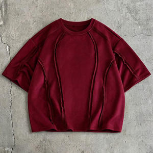เสื้อยืดแขนสั้นทรงปกติสำหรับผู้ชาย ผ้าฝ้าย 100% เป็นมิตรกับสิ่งแวดล้อม ระบายอากาศได้ดี แห้งเร็ว ผ้า 300 กรัม สไตล์ลำลอง - Product Image 2