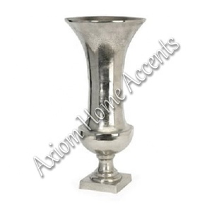 Axiom Home Accents Vase en métal artisanal Design moderne glaçure transparente pour décor <span class=keywords><strong>de</strong></span> <span class=keywords><strong>salon</strong></span> <span class=keywords><strong>contemporain</strong></span> pour Noël - Product Image 1