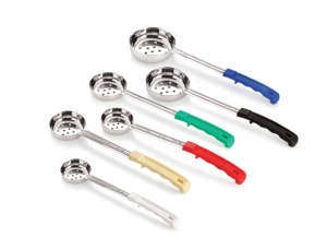 Maxfresh Perforated Metal Portion Controller Ladle Solid Portion <b>Spoon</b> 50mL Dishwasher Safe for <b>Measuring</b> Serving Long Handle - Product Image 1