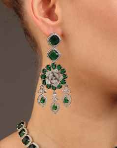 Joyería Americana para Mujer, Estilo Europeo Americano, Retro, de Moda, con Piedras Naturales, Étnica, para Bodas y Fiestas, Collar - Product Image 4