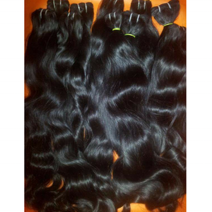 Extensions de cheveux alignés avec cuticules vierges de haute qualité Super Double Drawn Bundles de cheveux raides Style vagues Vendeur cru de confiance - Product Image 4