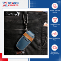 Kedatangan Stok Terbaru Gantungan Kunci Mobil Kulit PU Buatan Tangan Model Fashion, Dapat Digantung di Pinggang, Dapat Disesuaikan, Produsen & Eksportir India