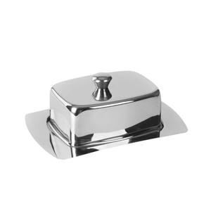 Hot Selling Factory Price Silver Metal Stainless Steel Kitchen <b>Small</b> Butter Dish Dome Shape Container <b>Box</b> <b>With</b> <b>Lid</b> Lowest Price - Product Image 4
