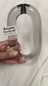 Adornos de Pared de Cadena Acrílica Modernos Personalizados, Hechos a Mano, Decoración Colgante de Resina Moderna para el Hogar, Listos para el Festival Diwali - Product Image 3