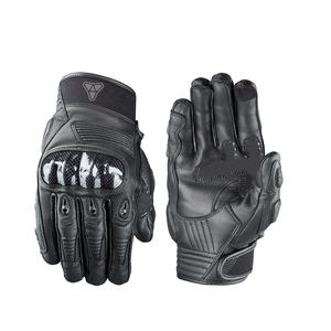 Nuevos guantes de moto de carreras todoterreno de dedo completo para cuero y LICRA unisex para uso en exteriores con buena tela - Product Image 1
