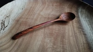 Hand Polished Acacia Eco-Friendly Soup Spoons Long Handle Matte Finish Luxury Design Durable Kitchen <b>Utensil</b> <b>Set</b> - Product Image 4