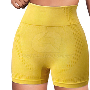 High Performance Hot Shorts Scrunch <b>Booty</b> Shorts Washed Built for Flexible Movement and Comfort Wear Skinny Fit - Product Image 2