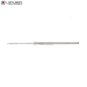 Outil ORL de précision pour l'élimination professionnelle du cérumen, instruments médicaux, curette auriculaire Buck, instrument chirurgical aiguisé, taille 14,5 cm - Product Image 6
