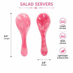 Cubertería de Resina Única Hecha a Mano, Juego de Cucharas de Resina Indias para Cocina y Hoteles, Servicio Comercial - Product Image 4