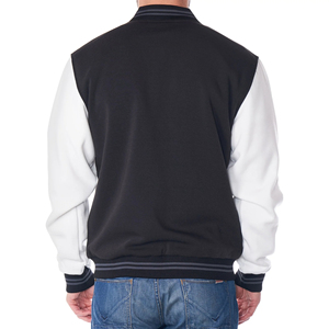 OEM Street Wear Varsity Oversized Fit <b>Jacket</b> Letterman Winter Custom Logo Cotton Baseball Coat Fashion Varsity <b>Jackets</b> For <b>Men</b> - Product Image 5