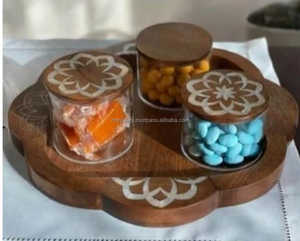 Mabkhara Decorada, Quemador de Incienso Árabe para Eid y Ramadán, Regalo Árabe de Lujo, Hecho a Mano con Madreperla - Product Image 5