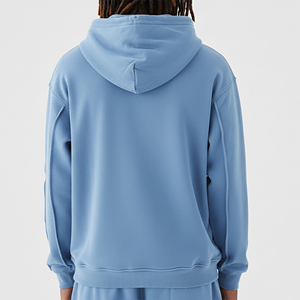 Custom <b>Mens</b> Hoodie Stylish Cotton Fleece Hoodie Comfortable Casual Wear OEM Manufacturer Supplier - Product Image 5