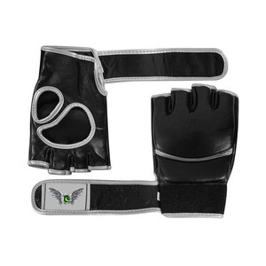 ถุงมือ MMA แบบครึ่งนิ้ว ดีไซน์ใหม่ ผลิตจากหนัง สำหรับกีฬากลางแจ้ง ระบายอากาศได้ดี น้ำหนักเบา เหมาะสำหรับการฝึกซ้อม MMA - Product Image 4