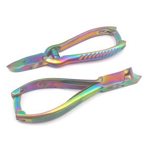 Coupe-ongles professionnel multi-couleurs en acier inoxydable robuste pour podiatres, à large ouverture pour ongles épais - Adulte - Product Image 1