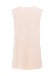 Camiseta sin mangas básica de color sólido para mujer, ropa informal cómoda sin mangas para verano - Product Image 3