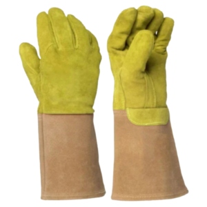 Guantes de Cuero Reforzado de Primera Calidad, Guantes de Seguridad Industriales para Protección de Manos para Soldadores - Product Image 2
