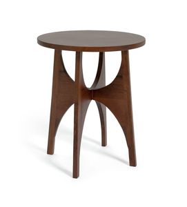 Table d'appoint fonctionnelle en bois, conçue pour répondre aux besoins pratiques du salon et de la chambre, avec un placement facile et une utilisation polyvalente - Product Image 2
