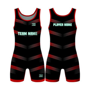 Vente en gros de maillots de lutte personnalisés, nouvelle arrivée, sublimation, spandex, vêtements de lutte pour hommes, maillot de lutte, vêtements de lutte - Product Image 1