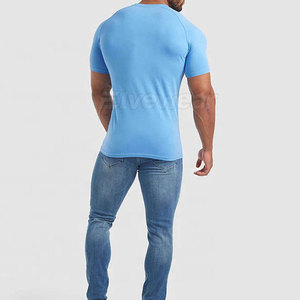 Diseña Tu Propio Logotipo, Camisetas Deportivas para Hombre de Talla Grande, Manga Corta, Transpirables, de Secado Rápido y Ecológicas, con Cuello Redondo - Product Image 4