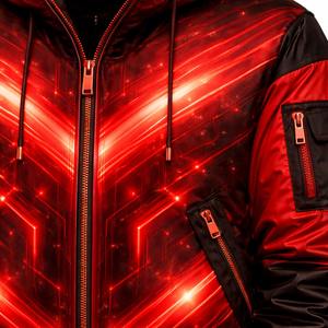 Blouson Bomber Unisexe Tendance en Gros, Veste Coupe-Vent Techwear, Fabrication Directe Usine Pakistan, OEM, Marque Privée - Product Image 4