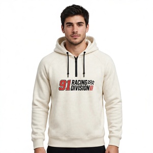 Half <b>Zip</b> Men's Custom Printed <b>Hoodie</b> 100% Cotton Casual Hooded Regular Fit <b>Pocket</b> Breathable Eco-Friendly Quick Dry From BD - Product Image 5