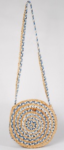 2026 Sustainable Cotton Jute <b>Messenger</b> <b>Bag</b> <b>Women</b> Bohemian Criss Cross Design Lightweight Adjustable Eco Friendly Fashion Open - Product Image 2