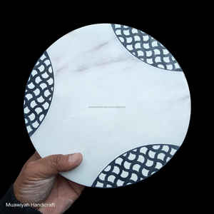 Planche à découper en marbre et en résine de vente chaude pour la cuisine avec taille et couleur personnalisées - Product Image 1