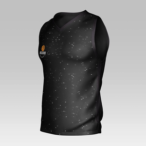 Maillot de basket-ball personnalisé pour club, sublimation, respirant, grande taille, sans manches, rose, léger, unisexe, été - Product Image 2