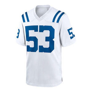 เสื้อรักบี้พิมพ์ลายและเย็บติดชื่อทีม หมายเลข และลายไล่เฉดสี เสื้ออเมริกันฟุตบอลแบบกำหนดเอง ของขวัญสำหรับผู้ชาย ผู้หญิง เด็ก และแฟนกีฬา - Product Image 2