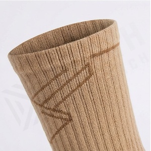 Crew Athletic <b>Socks</b> Geometric Pattern Breathable Polyester Spandex <b>Running</b> Sports <b>Socks</b> for Adults Summer Use - Product Image 4