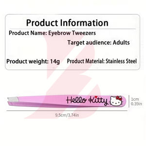 Pinzas Angulares para Cejas de Alta Calidad, Totalmente Personalizadas, Nueva Llegada, Herramientas de Belleza de Moda, Depilación Facial - Product Image 6