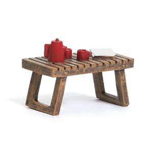 อุปกรณ์จิ๋วสำหรับบ้านตุ๊กตา รูปปั้นเรซิ่น คู่รักจูบกัน - Product Image 5