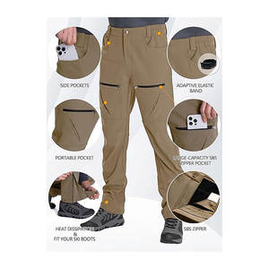Pantalones de Esquí Impermeables para Hombre, Forrados de Polar, Aislantes, para Nieve, Invierno, Clima Frío, Pantalones Soft-Shell Resistentes para Exteriores - Product Image 4