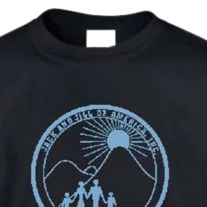 T-shirt graphique à manches courtes pour jeunes noirs, imprimé bleu à contour rond, col rond, décontracté, léger, tendance, pour enfants - Product Image 5