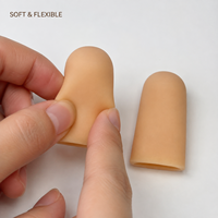 En gros : Semelles intérieures en gel doux couleur chair, protège-doigts, manchons de protection, coussinets de protection pour ampoules, cors, callosités, mains et pieds