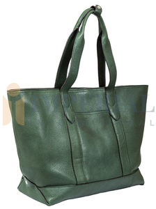 Nouveau Sac Fourre-tout en Cuir Pleine Fleur Vert Tendance 2026 avec Fermeture Éclair, Conception Confortable, Meilleure Vente, Haute Qualité, Personnalisable - Product Image 3