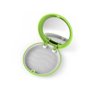 <b>Compact</b> <b>Mirror</b> With Multiple Colors And Wave Pattern Design For Daily Use - Product Image 4